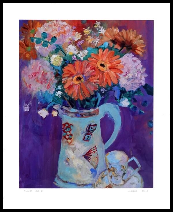 FR SPR6039 Floral Jug I